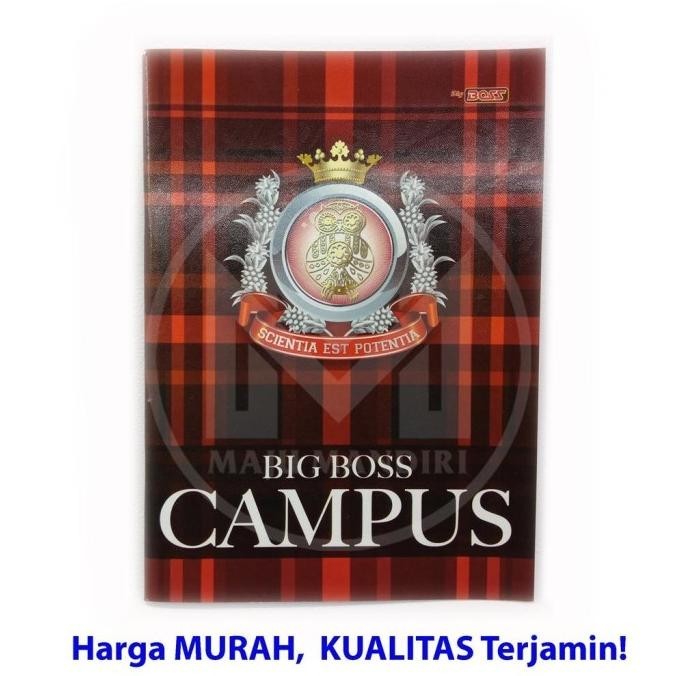 

Buku Tulis Big Boss Campus Isi 36 Lembar Ukuran B5 / Boxy Campus 36