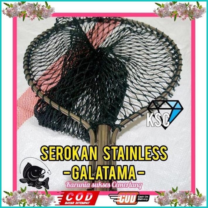 BISMILLAH SEROKAN IKAN STAINLESS / SEROKAN GALATAMA / SEROKAN SAMPAH / SEROKAN IKAN BESAR ALISUP