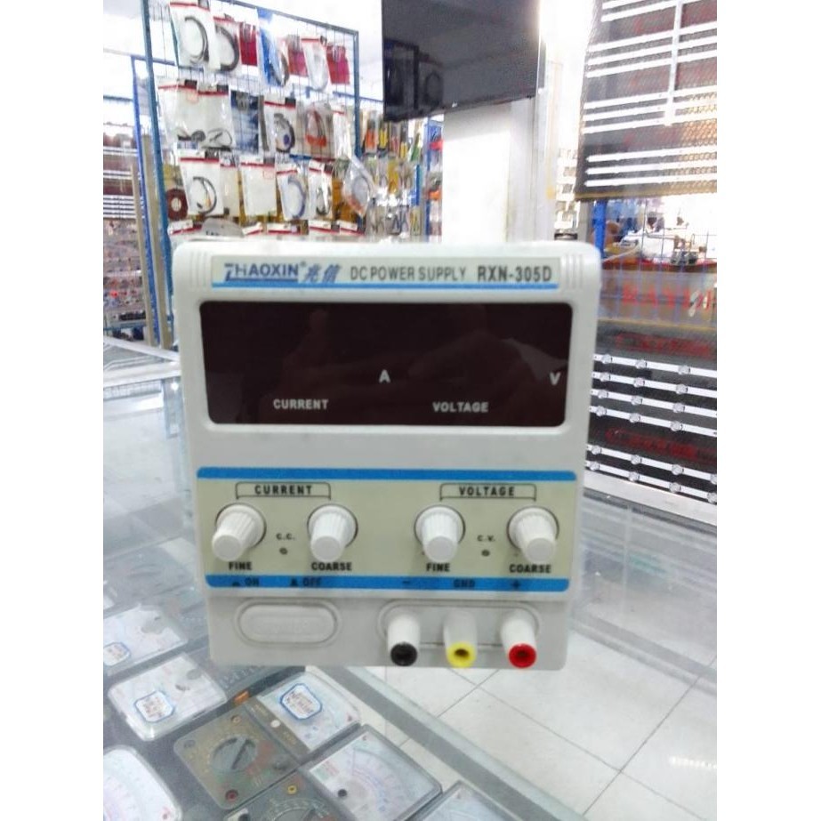 BARUUU PSU ZHAOXIN POWER SUPPLY 30V 5A ZHAOXIN PS- 305D / RXN-305D VARIABLE