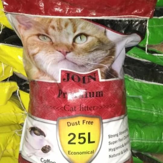 Pasir Join 25Liter Pasir Wangi Kucing Join 25Liter Gojek/Grab
