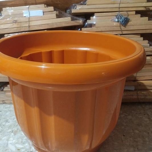 Pot Bunga 50 Cm /Pot Bunga Plastik Global Diameter 50Cm