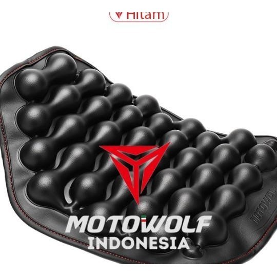 Alas Jok Motor Bantal Udara Motowolf Air Seat Cushion Breathable 3601