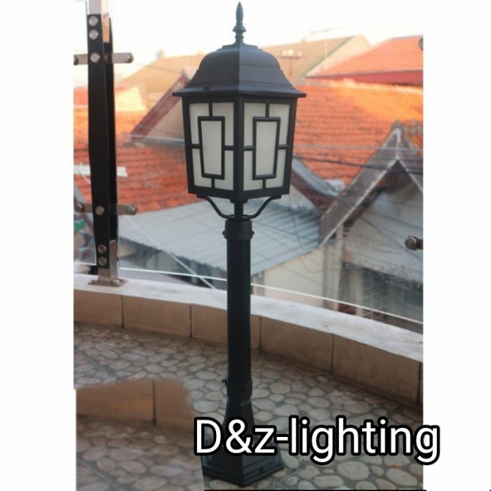 Lampu Taman Tiang Outdoor-Lampu Taman Klasik 1022 B Lampu