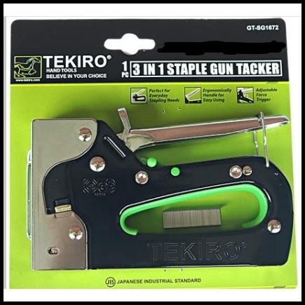 

Tekiro Staples Tembak 4 - 8 6 - 14 Mm Staple Gun Tacker 3 In 1
