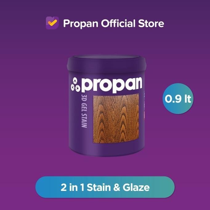 NEW PROPAN 3D GEL STAIN WATERBASED GLAZE & STAIN 0.9 L