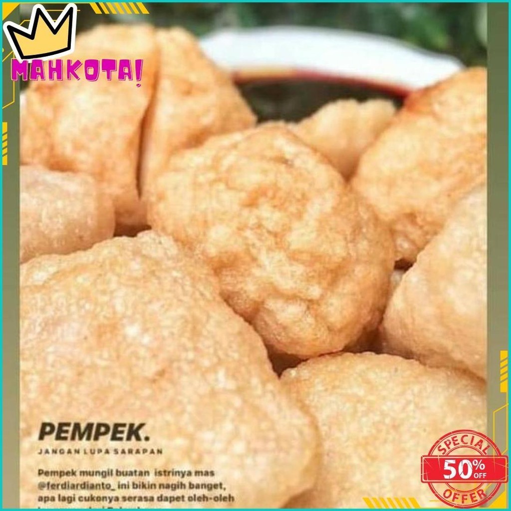 

Pempek Ikan Tenggiri Palembang Isi 30 Pcs Original Produk