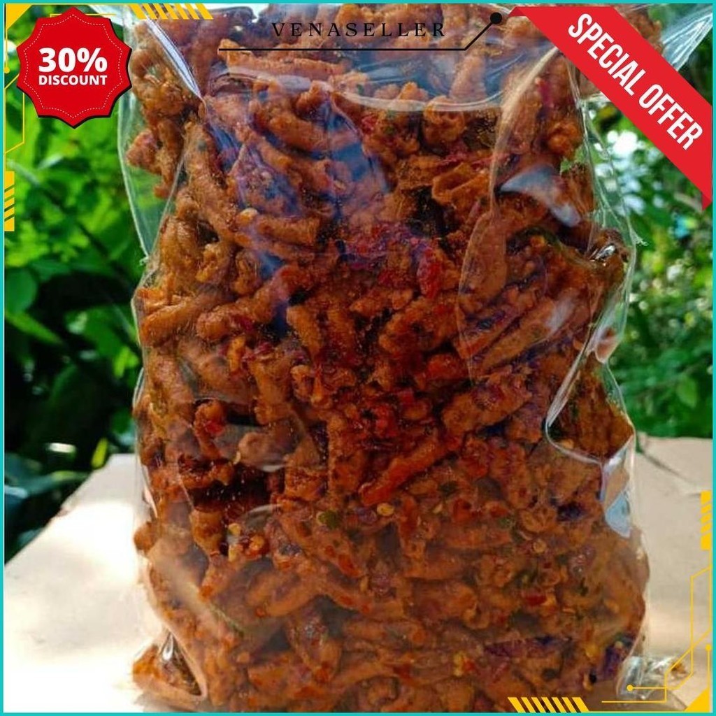 

Usus Ayam Crispy 500 Gram Pedas Daun Jeruk Cemilan Bandung Termurah Banget