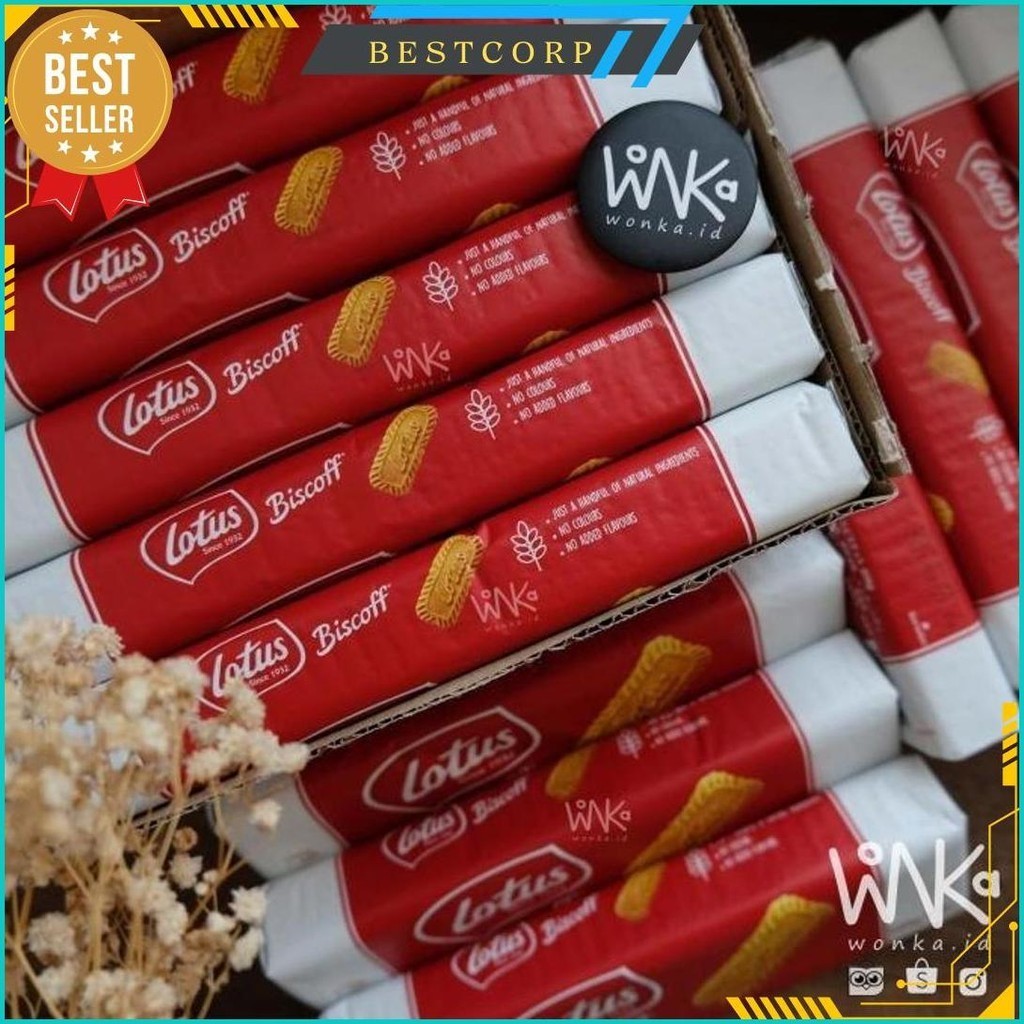 

Lotus Biscoff 250Gr - Biskuit Speculoos Caramel Cookies Cinnamon Cod