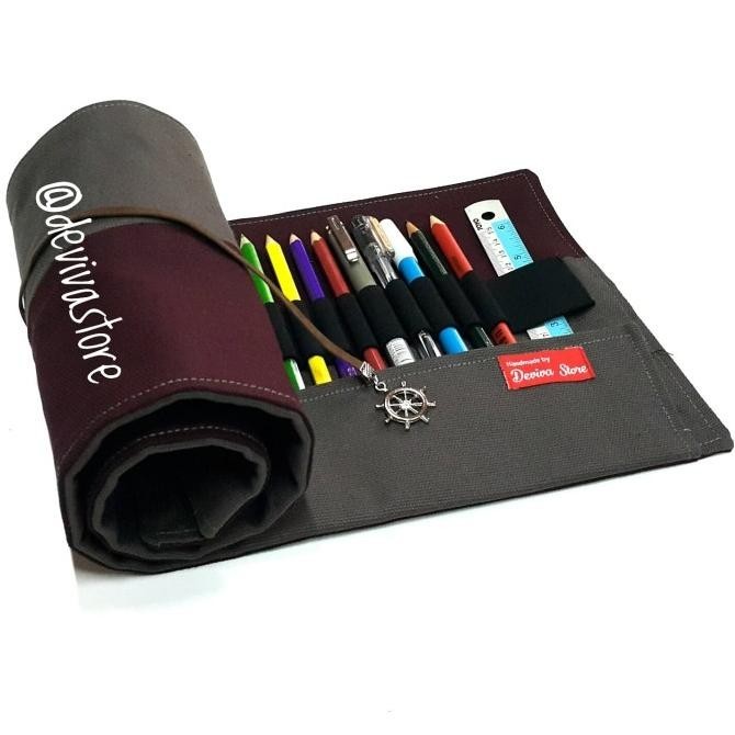 

TEMPAT PENSIL GULUNG / ROLL PENCIL CASE / TEMPAT PENSIL LUCU UNIK