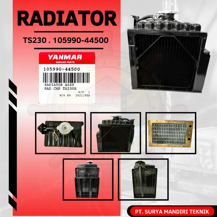 ><><><] YANMAR TS230 RADIATOR 105990-44500 ASLI GENUINE