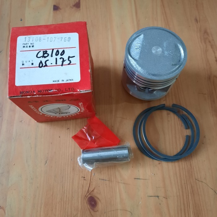 {{{{}}] Piston Seher Set Honda CB100 CL100 SL100 XL100 oversize 1.75