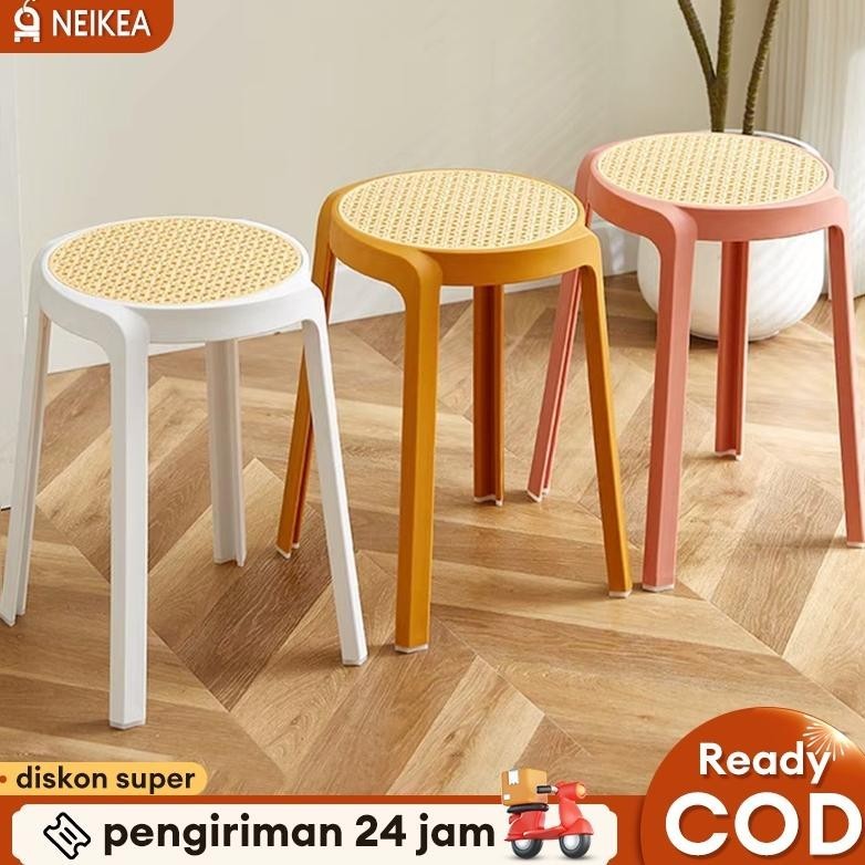 Kursi Bakso Kursi Rotan Kursi Plastik Kursi Baso Rotan Bangku Plastik Bangku Makan Kursi Bulat Minim