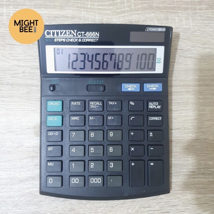 

Ready Kalkulator Citizen CT666N - Kalkulator 12 Digit