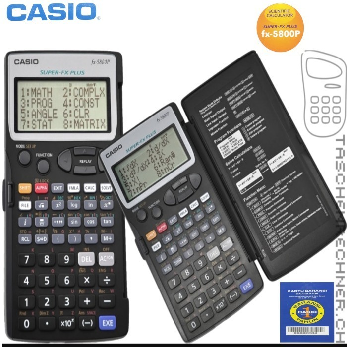 

Ready Kalkulator Casio fx 5800P Scientific [212]