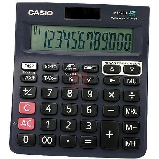 

Ready Casio Calculator MJ - 120D Kalkulator