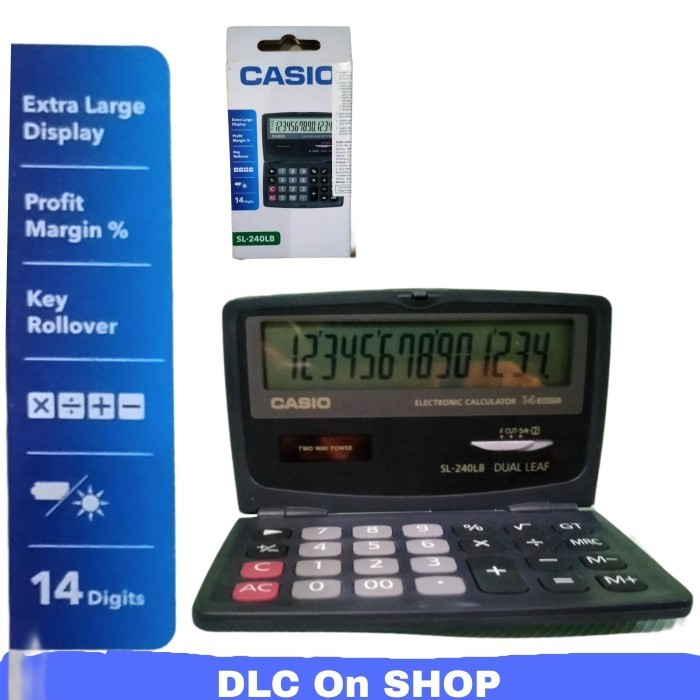 

Ready CASIO CALCULATOR SL-240LB