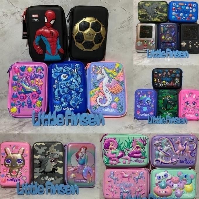 

smiggle pencil case/pencil case smiggle/kotak pensil/smiggle/hardcase