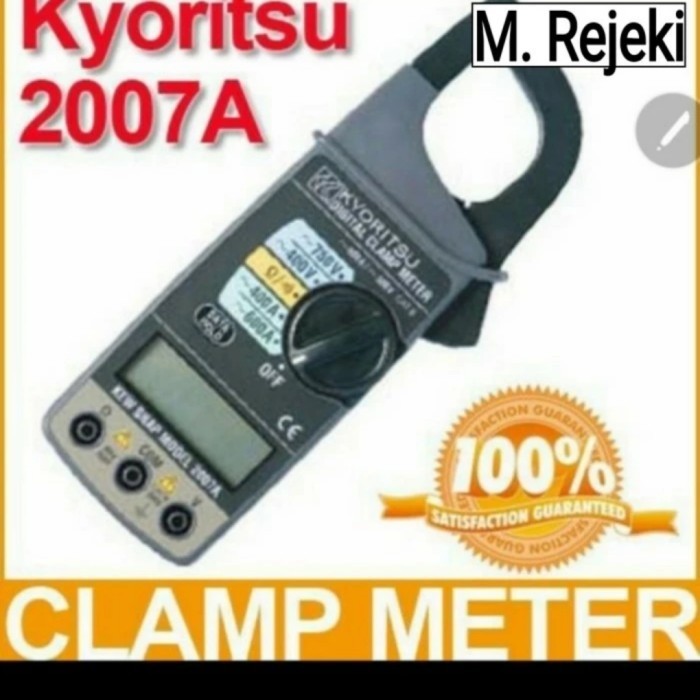 Ready Kyoritsu 2007A Tang Ampere Digital Clamp Meter kyoritsu 2007 A Ori