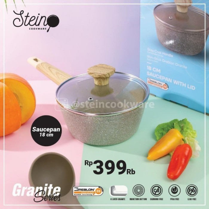 Paket Onyx Stein Steincookware Set Paket Wajan Onyx Steincookware