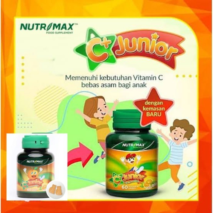 Nutrimax C+ Junior With Phytogreen Vitamin Untuk Daya Tahan Tubuh Anak