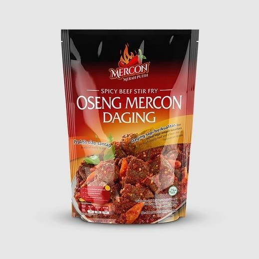 

ed-7 OSENG MERCON DAGING MERCON MERAH PUTIH 150 GRAM LEVEL PEDAS LENGKAP Premium