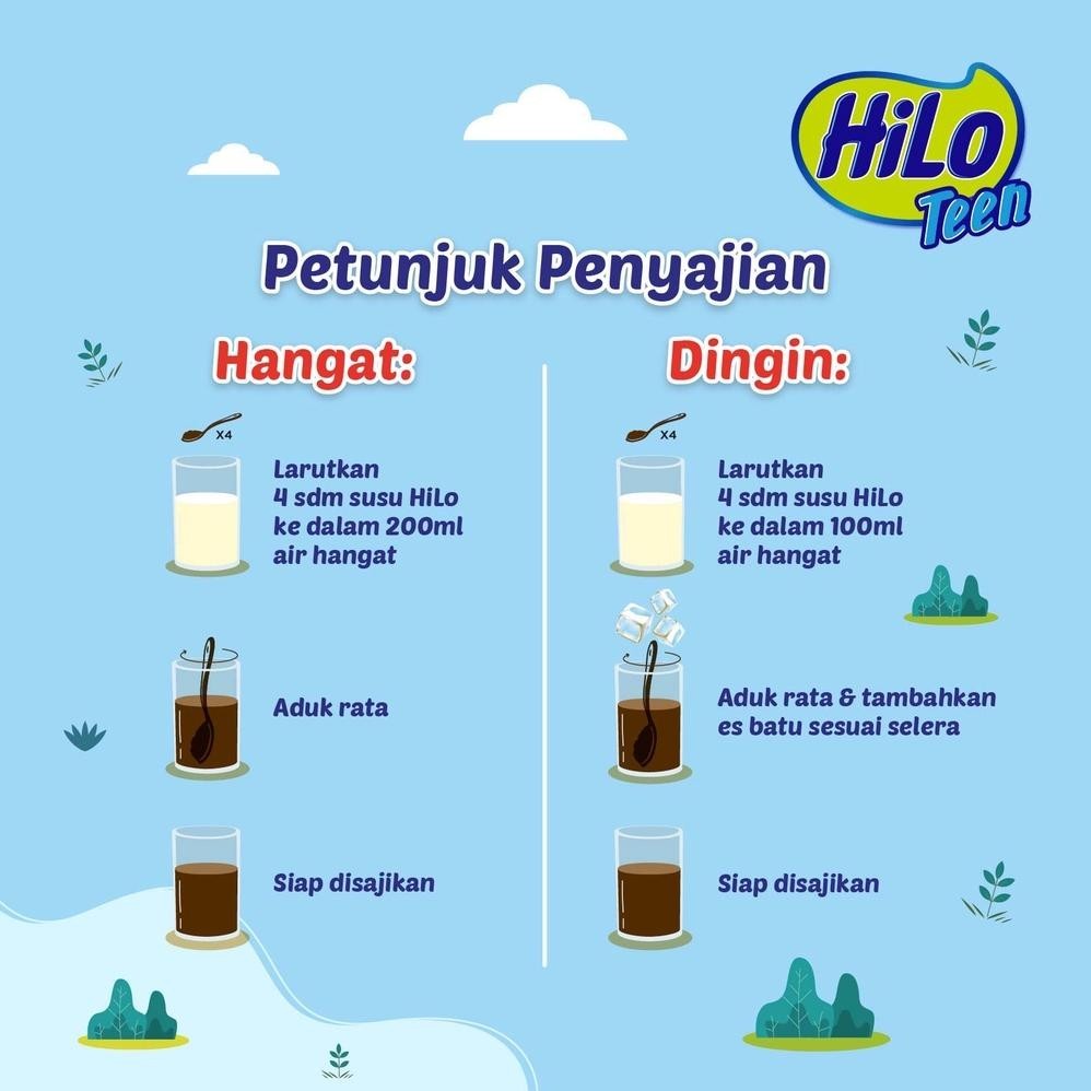 

Promo Hilo Teen Chocolate 1000 Gram - Susu Tinggi Kalsium Murah