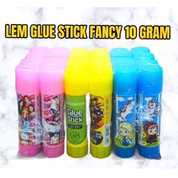 

tg-342 (24pc) LEM STIK KECIL 10 gram / GLUE STICK FANCY 10 GRAM / LEM MURAH FANCY / LEM KERTAS NON TOXIC Berkualitas