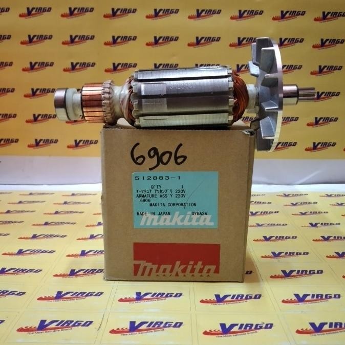 ORI MAKITA 6906 ARMATURE ANGKER ASLI ORIGINAL MESIN AIR IMPACT 3/4"