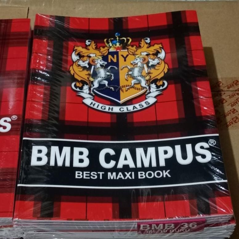 

Sale Termurah Se-Shopee!! Buku Tulis Bmb Campus 36 / Buku Murah / Buku Tulis Skola (Sidu) Campus 36 1 Pak (10 Buku)