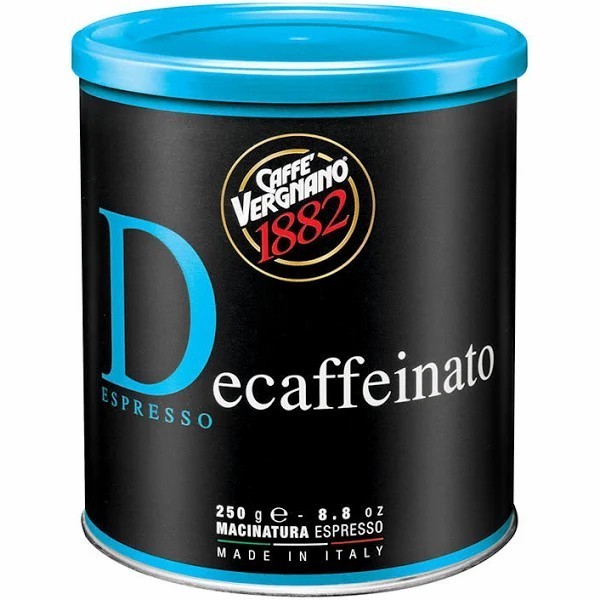 

Secrenada - Caffe Vergnano 1882 Kopi Bubuk Decaffeinato Espresso 250Gr