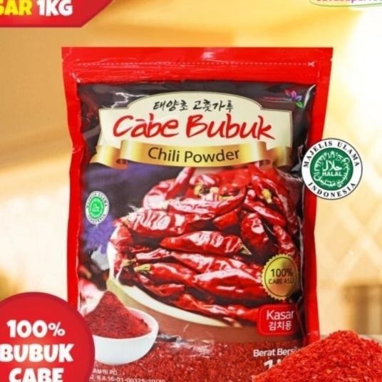 

Gochugaru Kasar 1Kg | Korean Chili Powder | Gochukaru | Bubuk Cabe