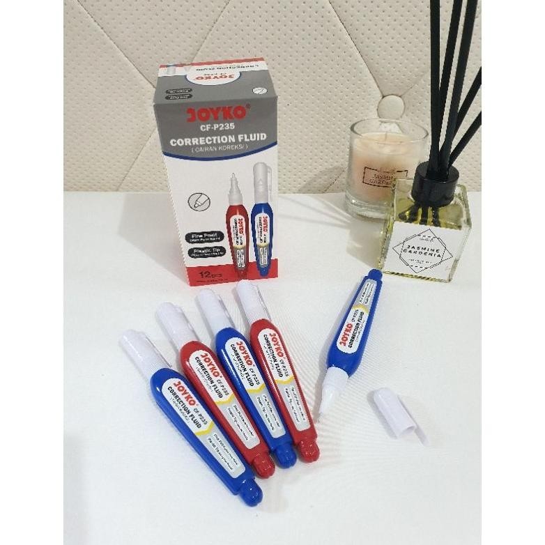 

AS25 (12pc) tipex JOYKO mini kecil CF-P235/correction fluid/tip-ex pen mini Viral