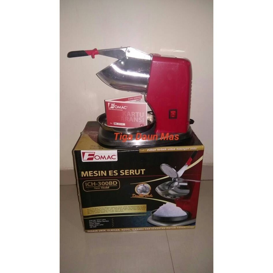 Mesin Serut Es Fomac