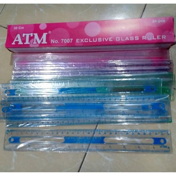 

CQ37 (365gr) 24pcs penggaris ATM 30cm Murah