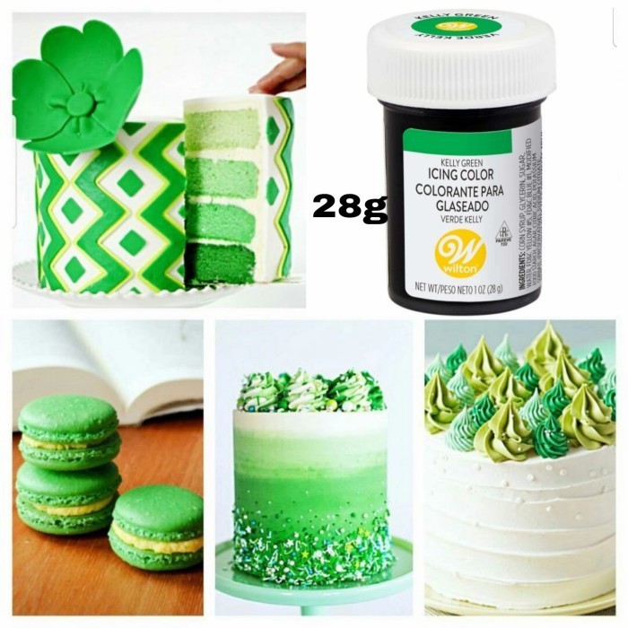 

Terlaris Pewarna makanan wilton warna kelly green 28 g food color icing wilton SALE