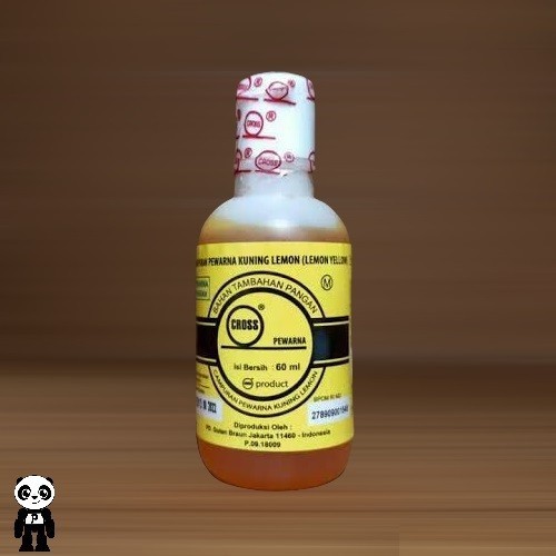 

Terlaris Cross Pewarna Kuning Lemon 60ml Pewarna Makanan Lemon Yellow SALE