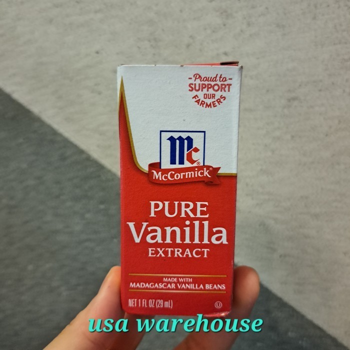 

Terlaris McCormick Pure Vanilla Extract 29 ml ekstrak vanila Madagascar vanilla SALE