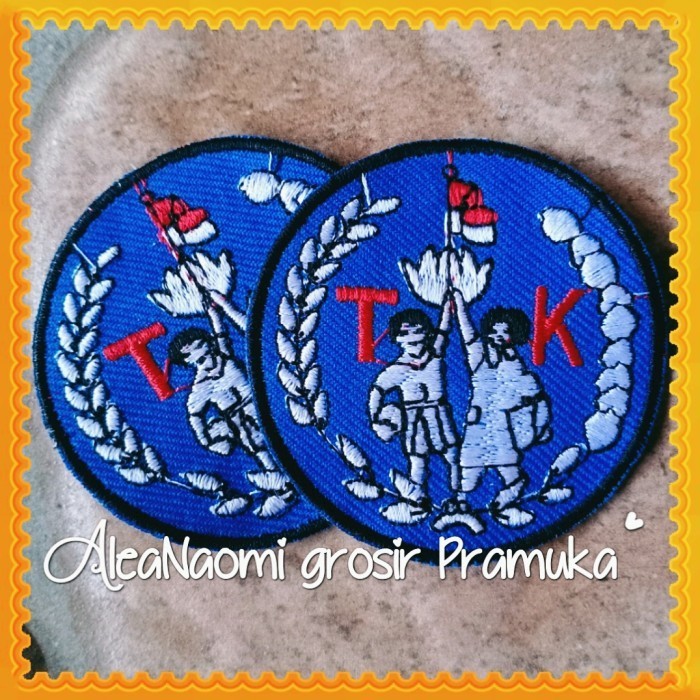 

Kualitas terbaik] Bed TK bordir bedge TK logo TK bordir murah berkualitas