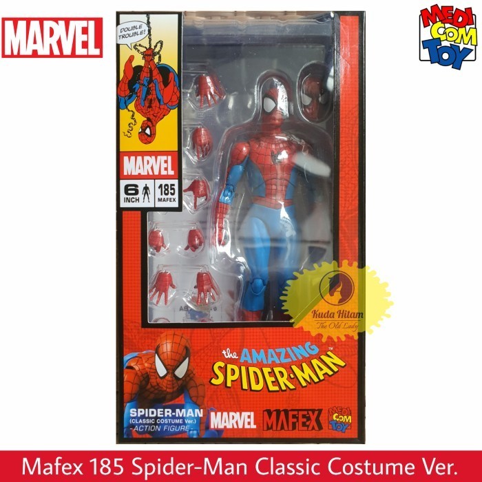 Mafex 185 The Amazing Spider-Man Classic Costume Version Spiderman