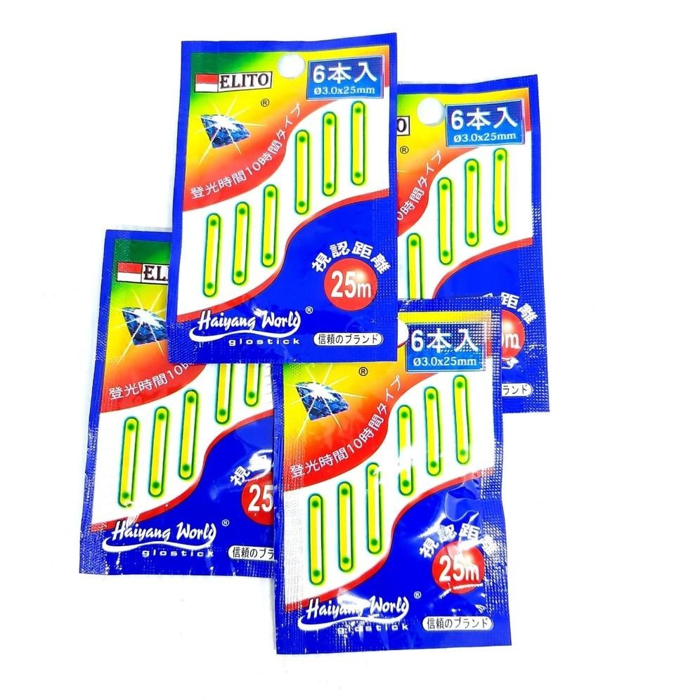 CR - STARLET PANCING ISI 6 BATANG PENERANG MEREK ELITO DIAMOND TERLARIS