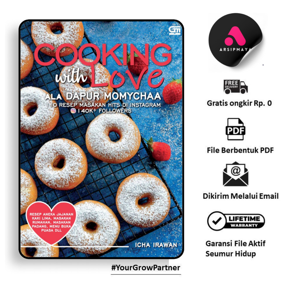 

358. COOKING WITH LOVE ALA DAPUR MOMYCHAA 110 RESEP - [-]
