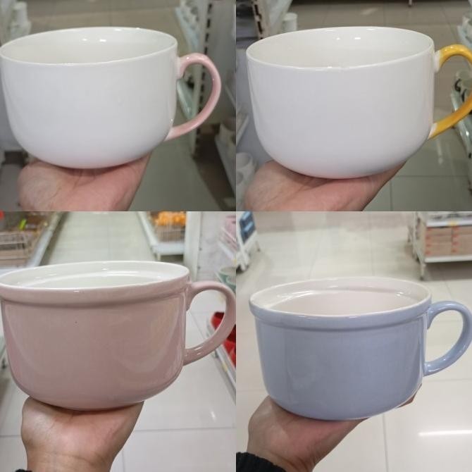 Almira Instant Noodle Cup| Mangkok Ramen Jepang Indomie Keramik Unik TAC