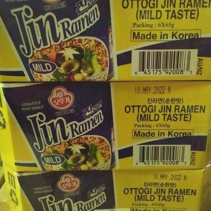 

Ottogi Jin Ramen Mild Cup 65gr * 6 TAC