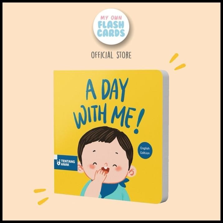 

Tentang Anak - A Day With Me ! English Children Education Board Book