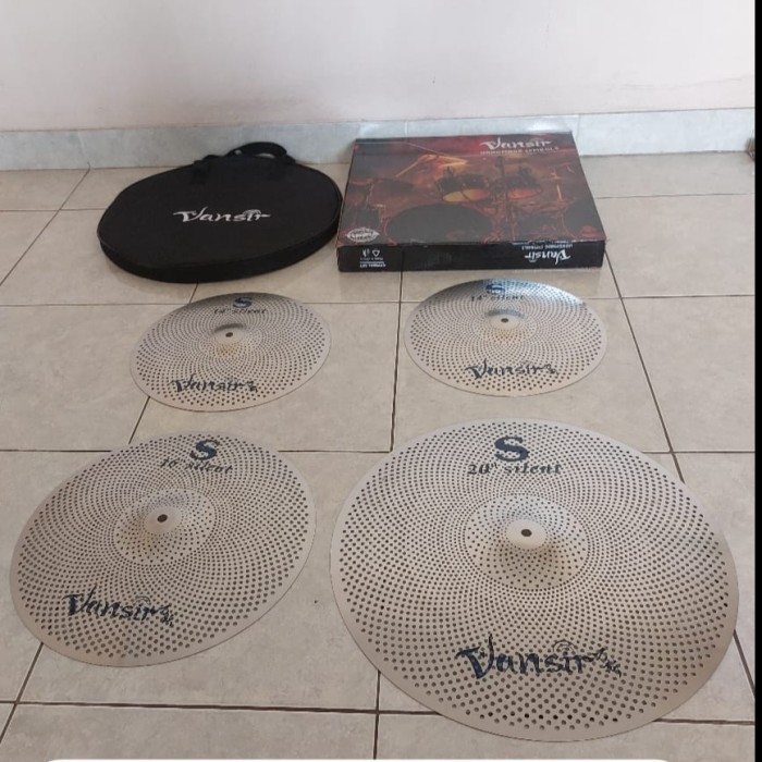 Ban Cymbal Vansir Silent Cymbal Series 14,16,20 Bag Vansir Cymbal Set Simbal Set