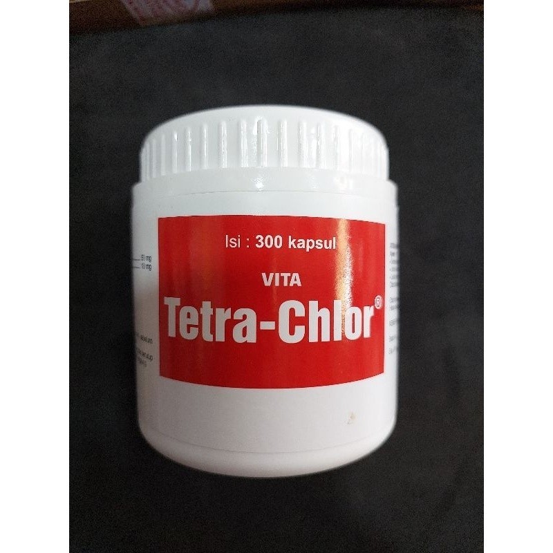 TETRACHLOR 300 BUTIR OBAT AYAM SAKIT PILEK NGOROK DIARE