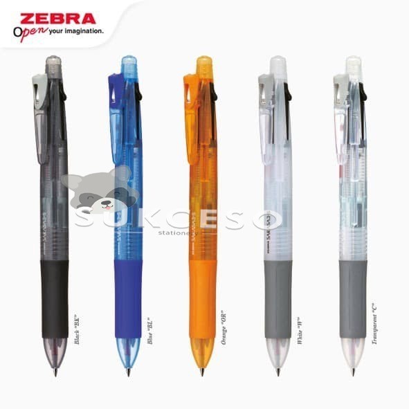 

Sale Zebra Pulpen Sarasa 3+S Gel Pen Plus Warna Berkualitas