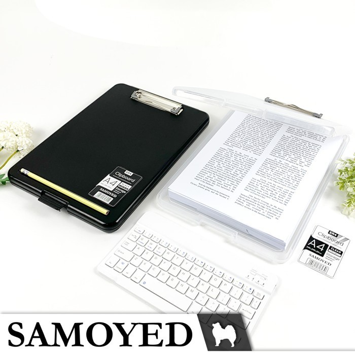 

Sale PapanKlip / Jalan / Ujian / Clipboard Storage A4 Samoyed Clbd-Sr4