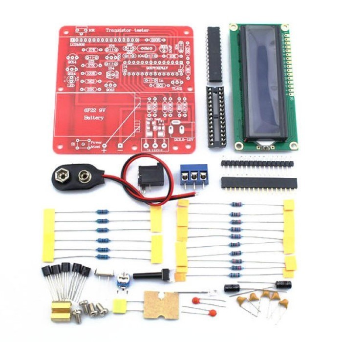 Diy Kit Esr Meter Lcr Meter Signal Pwm Generator Frekuensi Meter