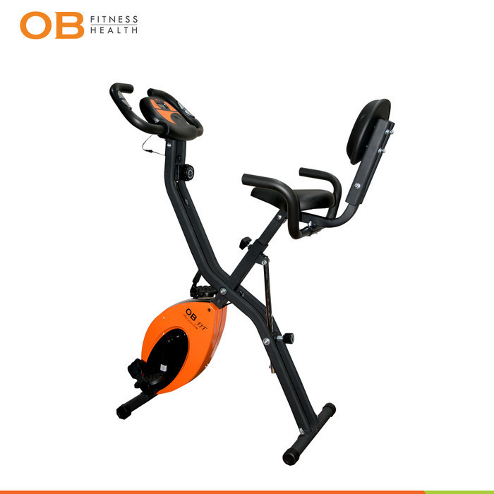 Sepeda Statis dua fungsi OB FIT OB-6052 sepeda fitness X-Bike - Orange